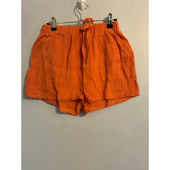 Anniewear NWT Size Small Orange Short Set - Picture 7 of 9